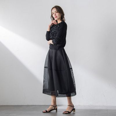 フラワーチュールカーディガン