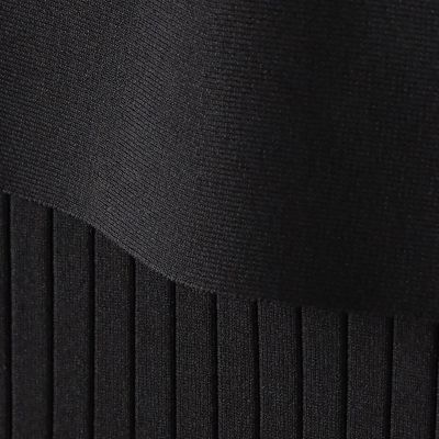 オフショルダーリブニット≪手洗い可能≫