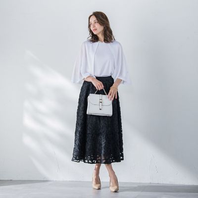 ケープアンサンブルニット≪手洗い可能≫