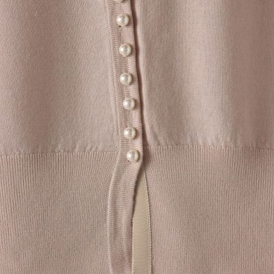 ビアッジョブルー　パールボタンカーディガン 前後2wayパールボタンカーディガン | Viaggio Blu (Women