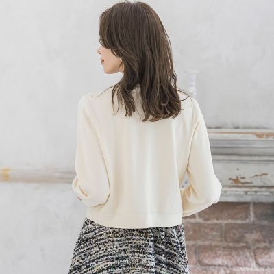CLARENSONミックスツイードカーディガン | Viaggio Blu