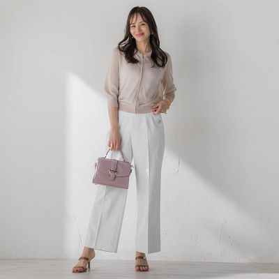 ジップニットブルゾン | Viaggio Blu (Women)/ビアッジョブルー | 三越