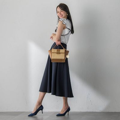 ラッフルスリーブニット | Viaggio Blu (Women)/ビアッジョブルー
