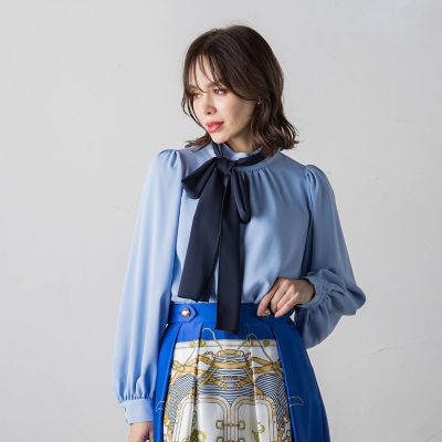 Amazon | [Viaggio Blu] [ビアッジョブルー] 配色ボウタイ