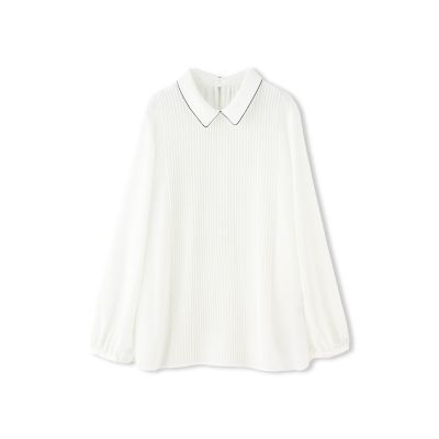 ハイツイストシフォンブラウス≪洗濯機で洗える≫