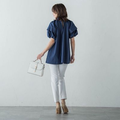 【ＷＥＢ別注】レースブラウス≪手洗い可能≫