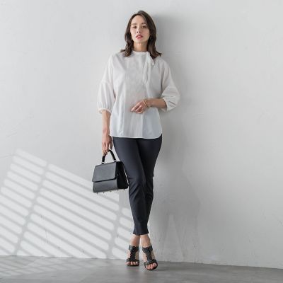 【ＷＥＢ別注】ピンタックブラウス≪洗濯機で洗える≫