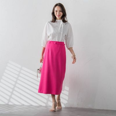 【ＷＥＢ別注】ピンタックブラウス≪洗濯機で洗える≫
