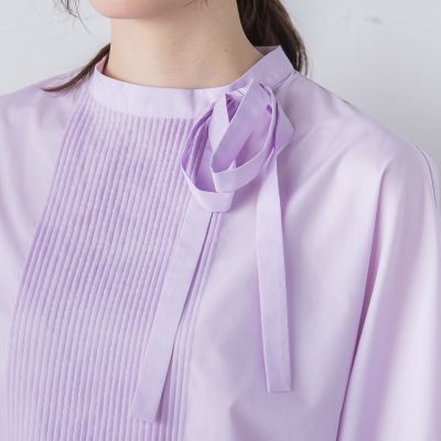【ＷＥＢ別注】ピンタックブラウス≪洗濯機で洗える≫