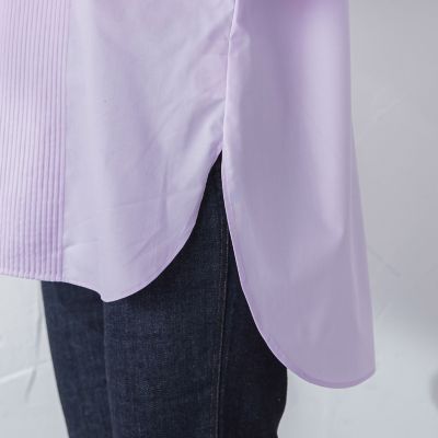 【ＷＥＢ別注】ピンタックブラウス≪洗濯機で洗える≫