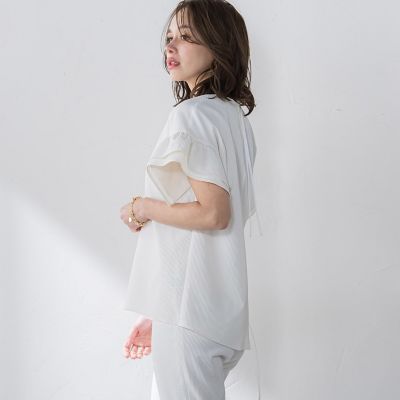 ストレッチドビーブラウス≪洗濯機で洗える≫