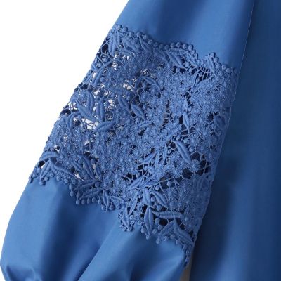 新色追加】七分袖レースブラウス≪洗濯機で洗える≫ | Viaggio Blu 