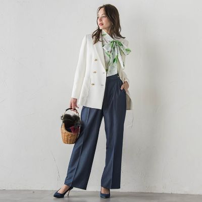 Viaggio Blu ビアッジョブルー スズランプリントブラウス スズランプリントブラウス | Viaggio Blu (Women)/ビアッジョブルー
