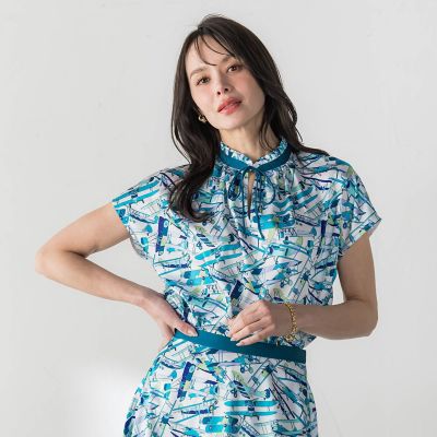 ＜Viaggio Blu (Women)＞ＲＡＴＴＩ　Ａｉｒｐｌａｎｅブラウス