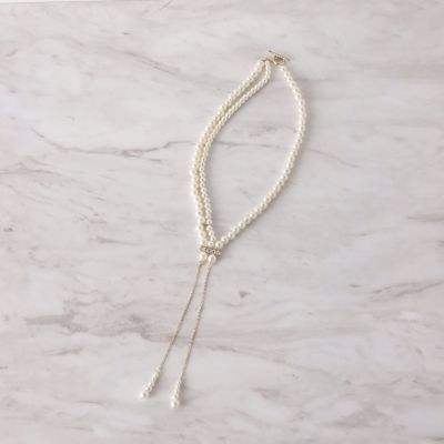 ＜Viaggio Blu (Women)＞パール調ネックレス