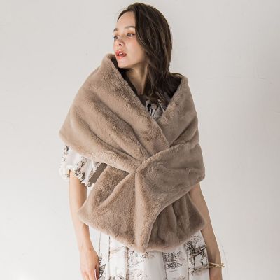 フェイクファーストール≪手洗い可能≫ | Viaggio Blu (Women