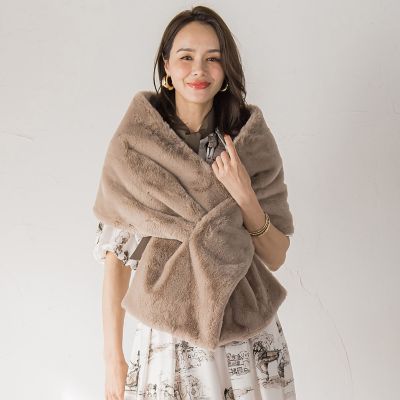フェイクファーストール≪手洗い可能≫ | Viaggio Blu (Women