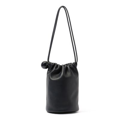 Ｂｕｃｋｅｔ　Ｂａｇｇａｇｅ　Ｂａｌｌ　Ｃｈａｒｍ　ラムレザー　ショルダーバッグ