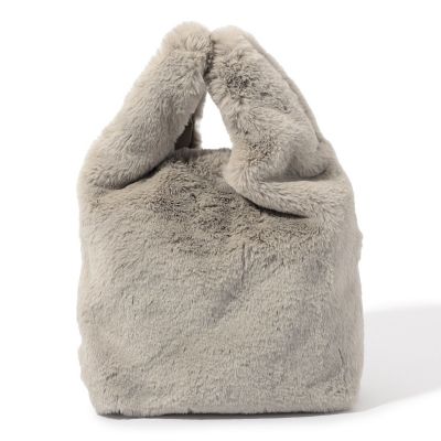 GALERIE VIE (Women)/ギャルリー・ヴィー VANGI フェイクファー ショッピングバッグ 43ベージュ ハンドバッグ【三越伊勢丹/公式】