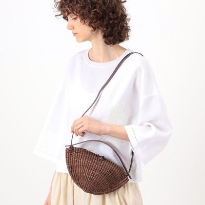 INES BRESSAND SMALL WALNUT ショルダーバッグ