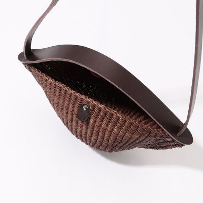 INES BRESSAND SMALL WALNUT ショルダーバッグ