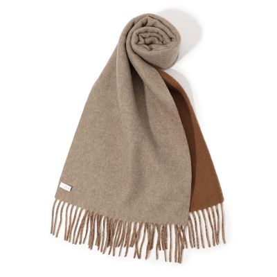 GALERIE VIE カシミヤダブルフェイスマフラー | GALERIE VIE