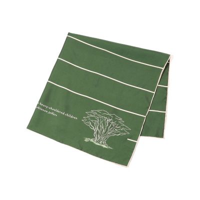 ＜GALERIE VIE (Women)＞ｓｅｎｓｅ　ｔｈｅ　ｐｅｂｂｌｅ　Ｃｙｐｒｅｓｓ　Ｔｒｅｅ　シルクスカーフ