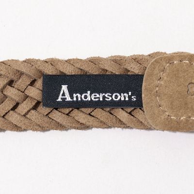 Ａｎｄｅｒｓｏｎ’ｓスエードメッシュベルト