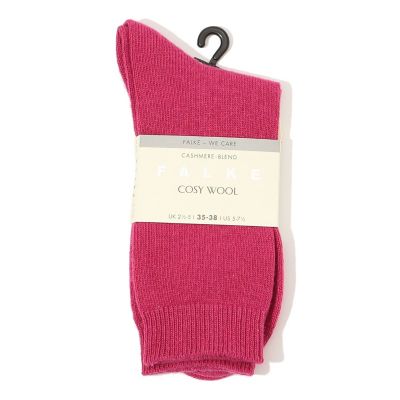 ＜GALERIE VIE (Women)＞ＦＡＬＫＥ　Ｃｏｓｙ　ウールブレンドソックス