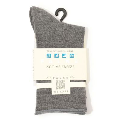 ＜GALERIE VIE (Women)＞ＦＡＬＫＥ　ＡＣＴＩＶＥ　ＢＲＥＥＺＥ　ショートソックス