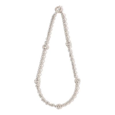 ＜GALERIE VIE (Women)＞ＬＡＵＲＡ　ＬＯＭＢＡＲＤＩ　ＦＩＬＬＩＡ　シルバーネックレス