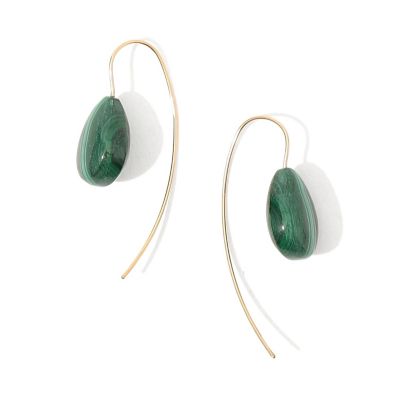 ＜GALERIE VIE (Women)＞ｍｏｕｎｉｒ　ｍａｌａｃｈｉｔｅ　ピアス