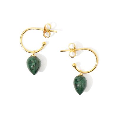 ＜GALERIE VIE (Women)＞ｍｏｕｎｉｒ　ｍａｌａｃｈｉｔｅ　ピアス