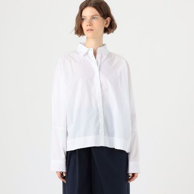 【KristenseN DU NORD】リネンシャツ kristensen DU Nord /cotton voile frill shirt