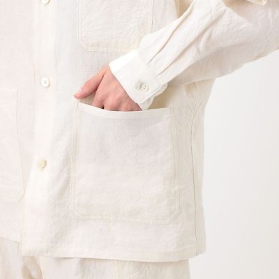 HAVERSACK リネンシャツジャケット | GALERIE VIE (Women