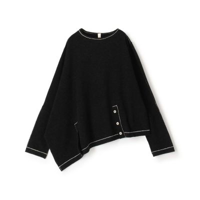 GALERIE VIE (Women)/ギャルリー・ヴィー LAUREN MANOOGIAN STITCH アシンメトリープルオーバー 18ブラックケイ トップス【三越伊勢丹/公式】