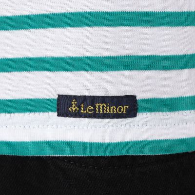 【別注】Ｌｅ　ｍｉｎｏｒ×ＧＡＬＥＲＩＥ　ＶＩＥ　ボートネックフレンチスリーブトップス