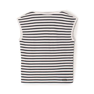 【別注】Ｌｅ　ｍｉｎｏｒ×ＧＡＬＥＲＩＥ　ＶＩＥ　ボートネックフレンチスリーブトップス
