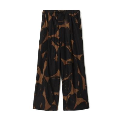 ＜GALERIE VIE (Women)＞ＨＡＶＥＲＳＡＣＫ　ボタニカルプリント　イージーパンツ