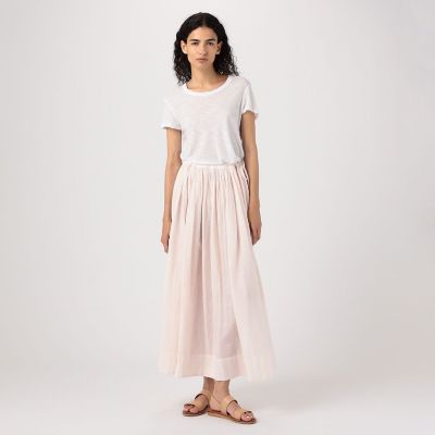 45rカディコットンギャザースカート Khadi and Co RIMINI カディコットン ギャザー