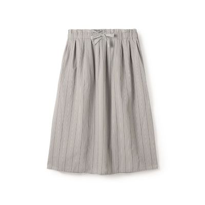 ＜GALERIE VIE (Women)＞ＫｒｉｓｔｅｎｓｅＮ　ＤＵ　ＮＯＲＤ　コットンナイロンストライプ　ギャザースカート