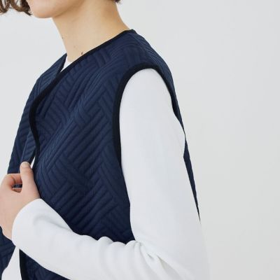 別注】V：：room キルティング ショートベスト | GALERIE VIE