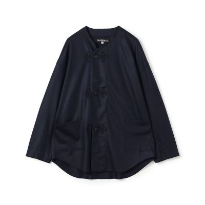 HAVERSACK WOOL ノーカラージャケット | GALERIE VIE