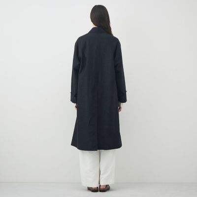 HAVERSACK ウールシルク バルカラーコート | GALERIE VIE