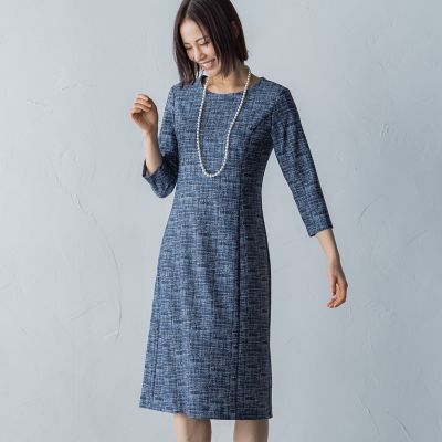 ロートレアモン LAUTREAMONT ウールスムースワンピース