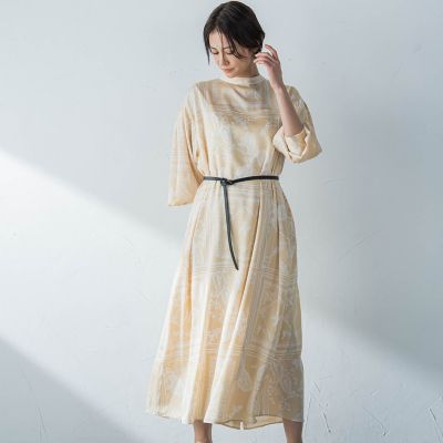 ＜LAUTREAMONT (Women)＞ペイズリープリントワンピース