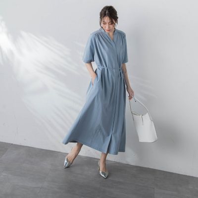 キーホールリラクシーワンピース≪手洗い可能≫ | LAUTREAMONT (Women