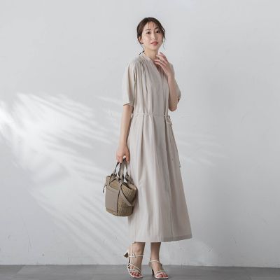 キーホールリラクシーワンピース≪手洗い可能≫ | LAUTREAMONT (Women