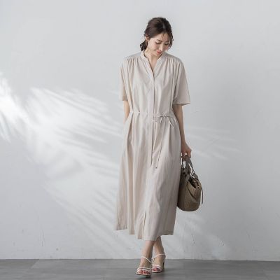 キーホールリラクシーワンピース≪手洗い可能≫ | LAUTREAMONT (Women