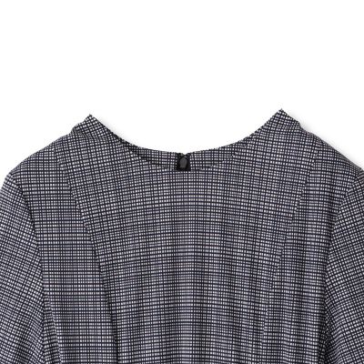 5分袖フィット＆フレアーワンピース≪洗濯機で洗える≫ | LAUTREAMONT